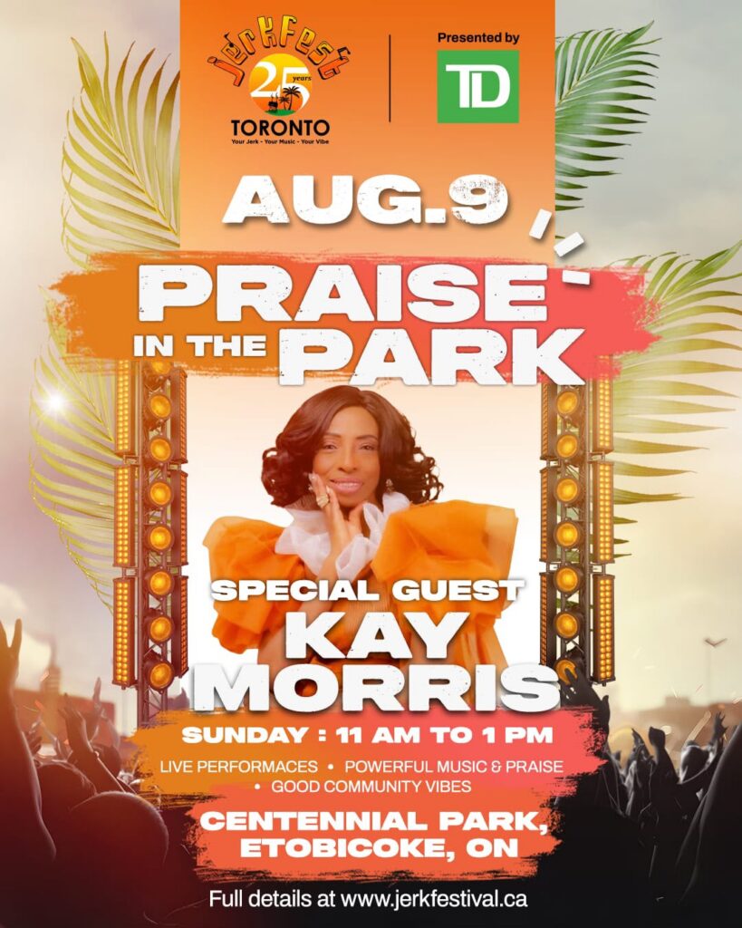 Praise in the Park 2026 Kay Morris